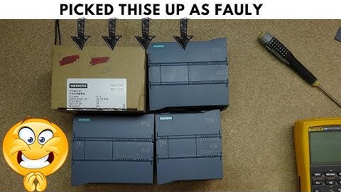 Tips of how to fault find Siemens S7-1200 series hardware and I/O