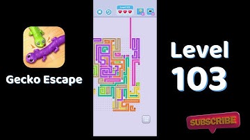 Gecko Escape Level 103 Walkthrough 🦎 | Puzzle Game Solutions & Tips | SolutionGuruji