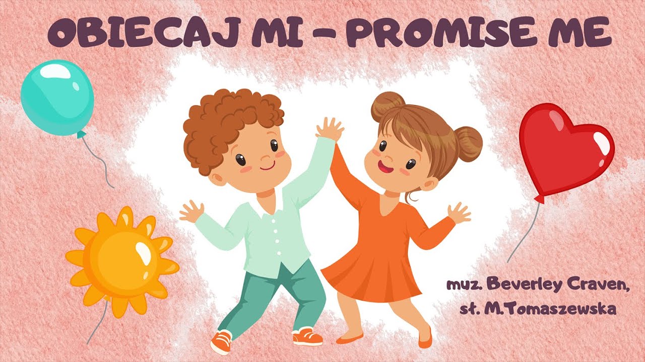 Nr 126 OBIECAJ MI - pożegnanie starszaków, animacje dla dzieci, animowane piosenki, EDUMUZ