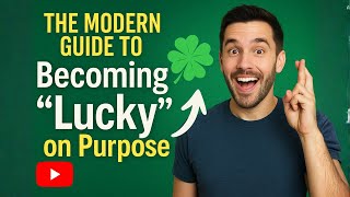 How to Become ‘Lucky’ on Purpose (The Modern Luck Engineering System)