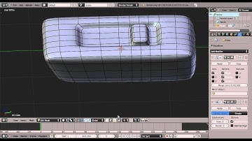 Blender 3D Turorial - The Flash Drive Modeling Exersize- Part 2