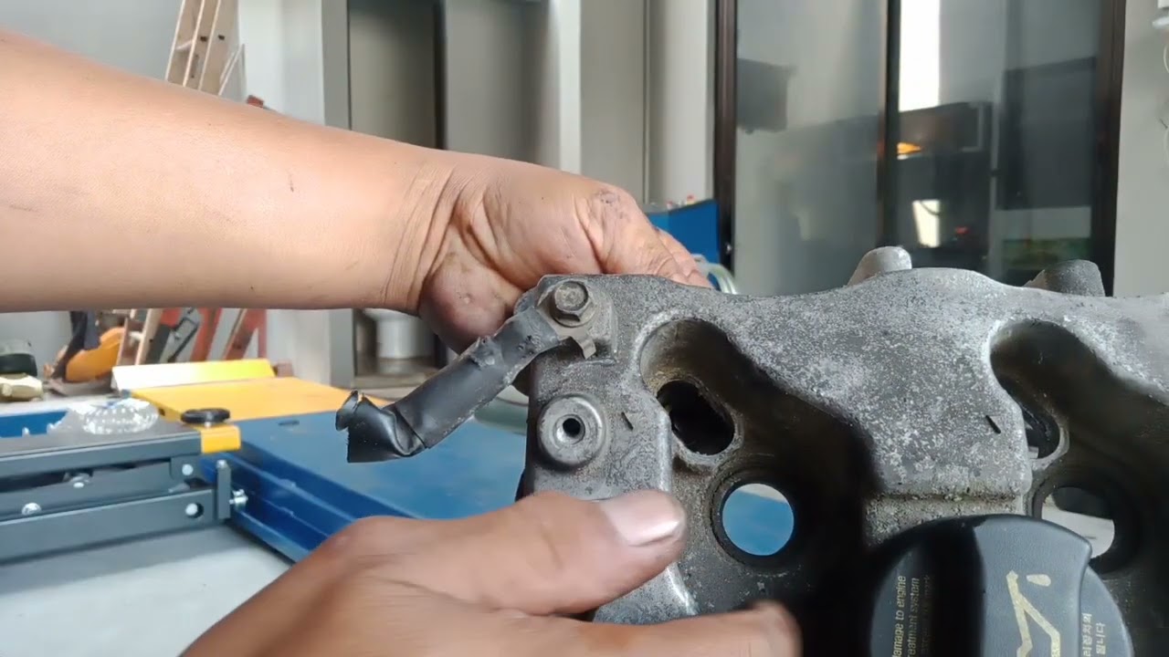 REPLACING NEW TIMING BELT INJECTOR WASHER&VALVE COVER HYUNDAI SANTA FE