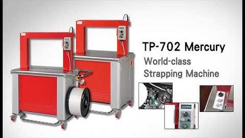 Transpak TP-702 Mercury Omsnoeringsmachine, strapper