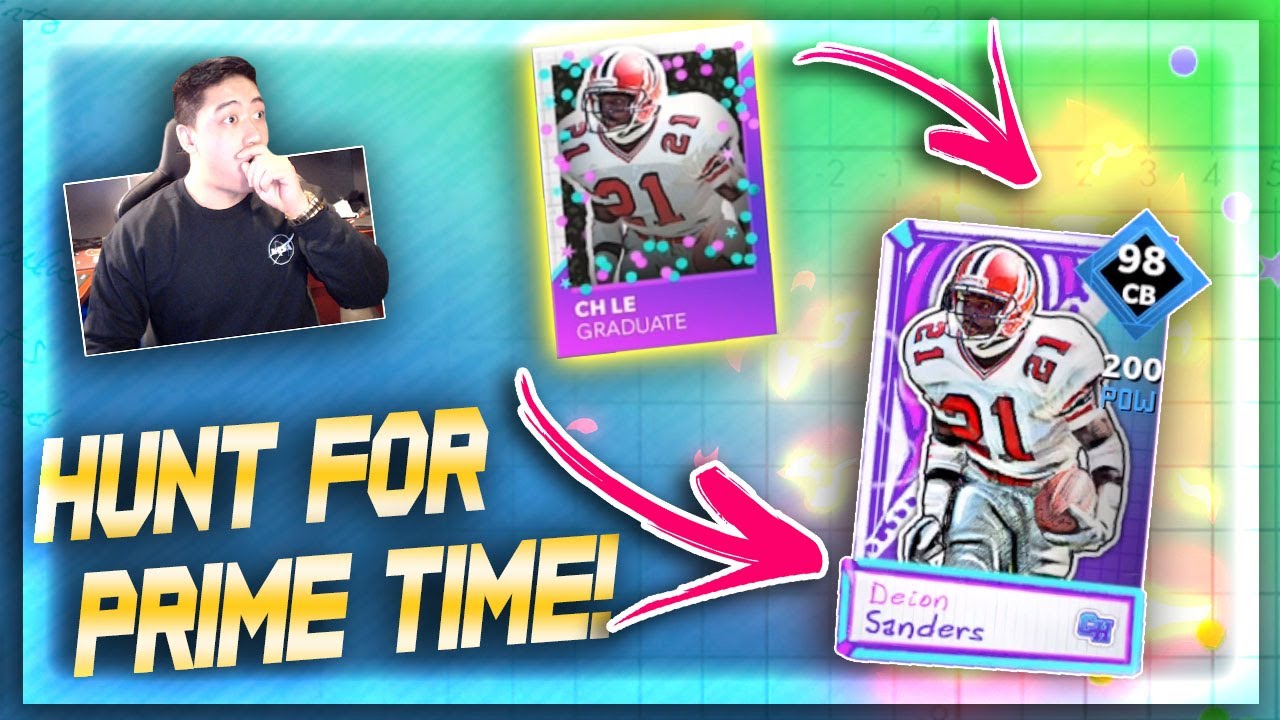 HUNTING FOR PACK OPENING LIMTED EDITION PRIME TIME!! Madden Mobile 21 Campus Heroes Pack Opening!!