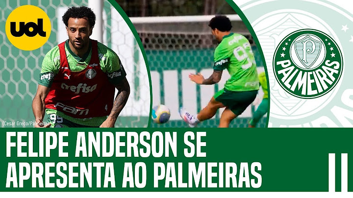 PALMEIRAS: FELIPE ANDERSON CHEGA À ACADEMIA DE FUTEBOL E JÁ MARCA PRIMEIROS GOLS EM TREINO
