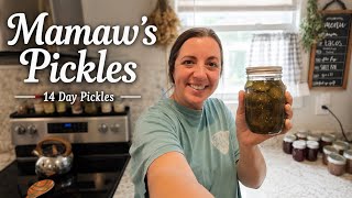 Pickles Like Our Southern Mamaws Made | 14 Day Pickles