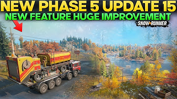 New Phase 5 Update Huge Improvement Feature in SnowRunner You Need to Know