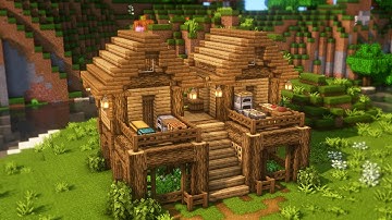 Minecraft | How to Build a 2 Player Survival House | Simple Starter House Tutorial