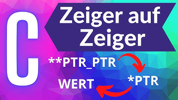 Zeiger auf Zeiger | Pointer auf Pointer | C-Programmieren | IN4TASTIC-DE