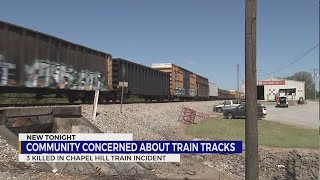 Tennessee community concerned about train tracks