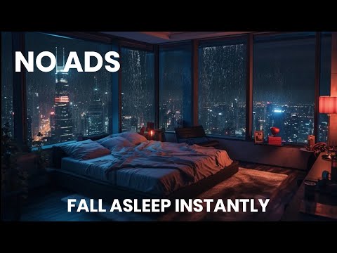 Relaxing Sleep Music Ambience with Gentle Rain for Stress Relief, Insomnia & Anxiety