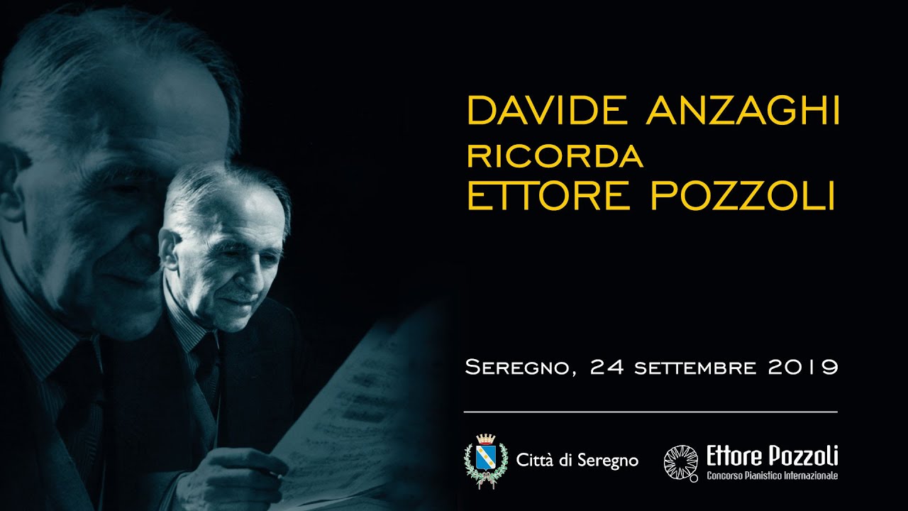 Davide Anzaghi ricorda Ettore Pozzoli - YouTube