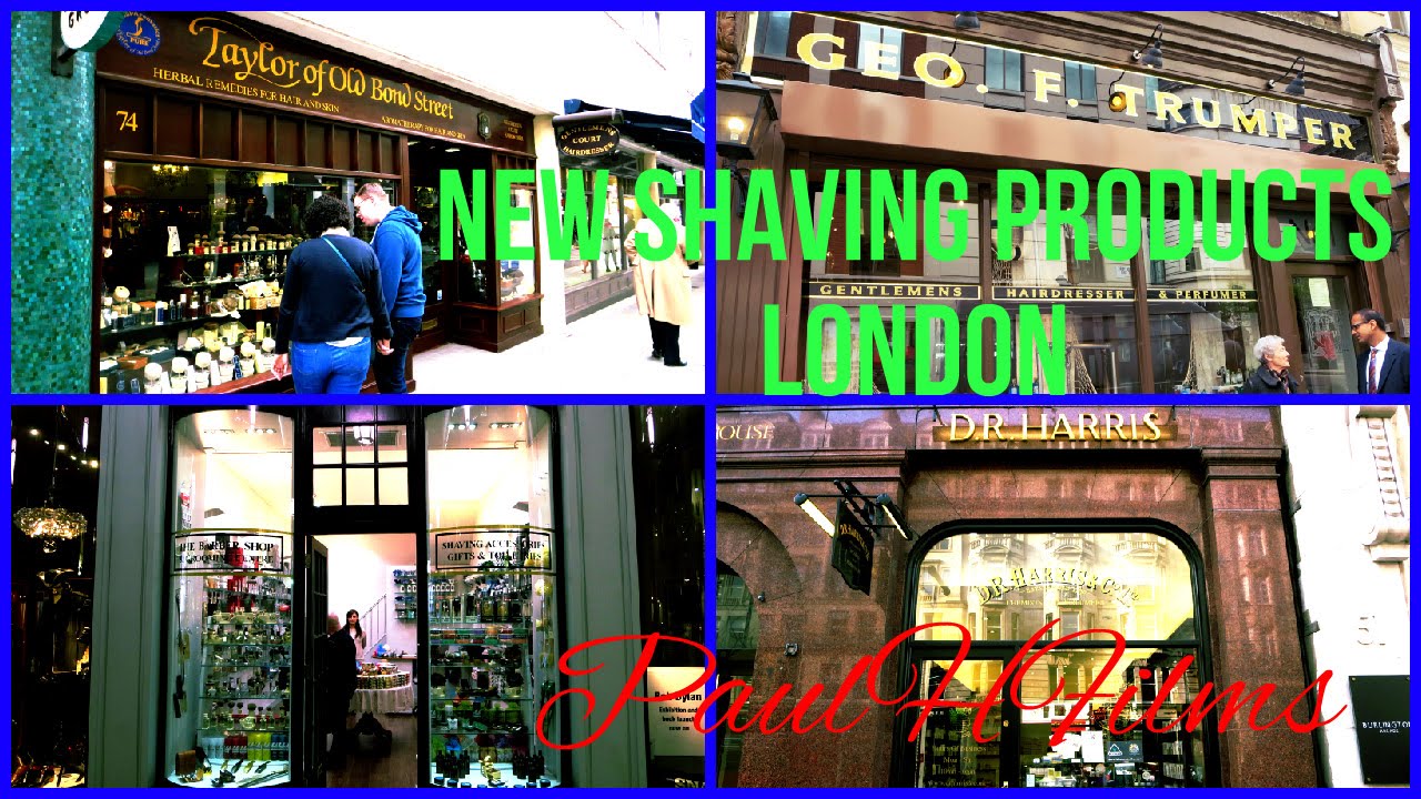 Shaving Products I Purchased in London YouTube