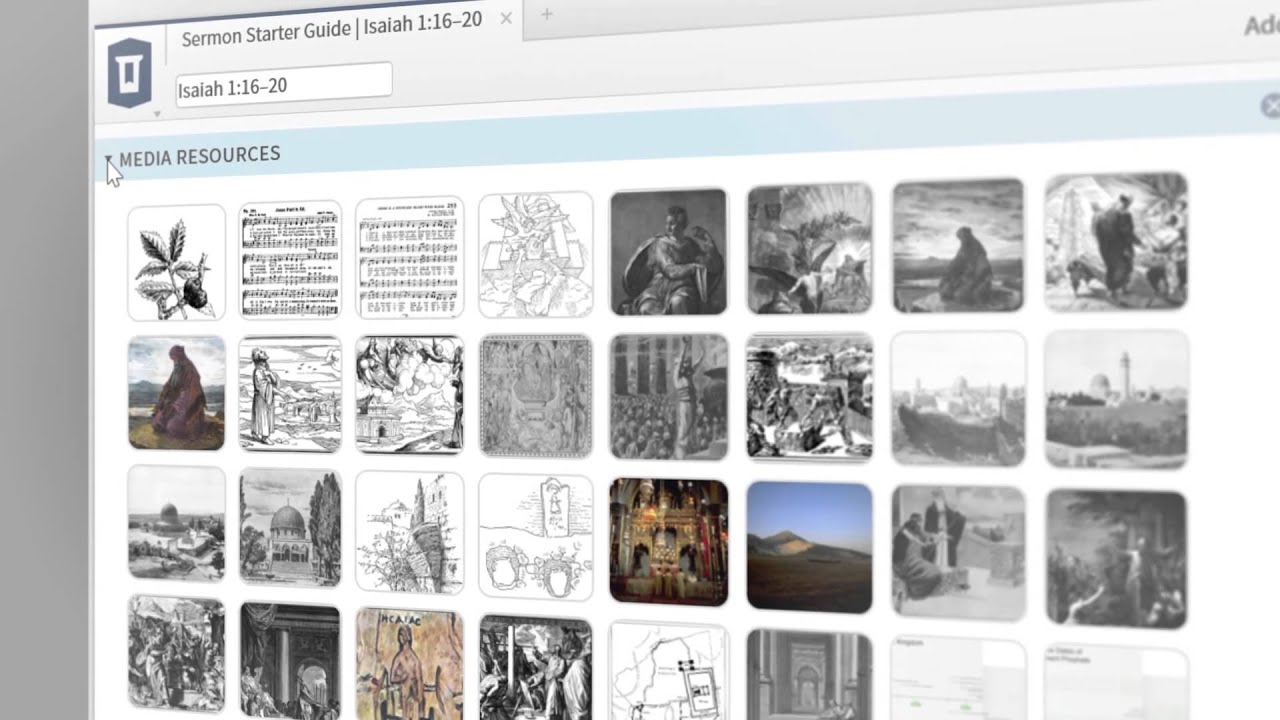 Sermon Starter Guide Logos Bible Software YouTube