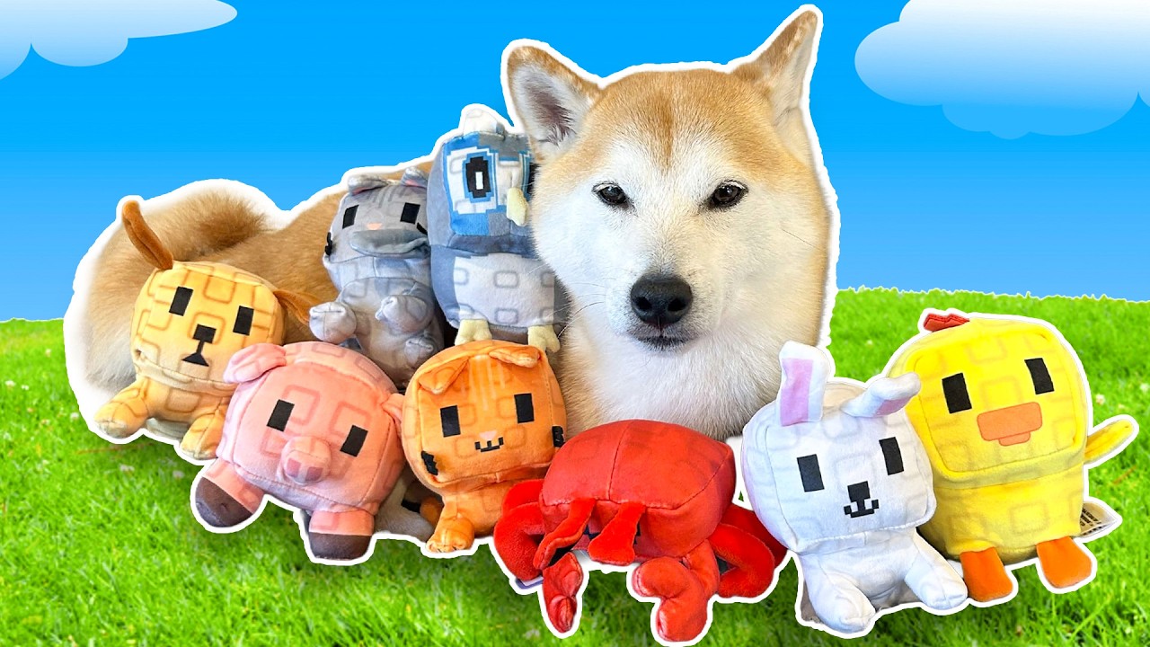 Opening 8 Grow a Garden Mystery Plushies