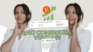 5 cosas que puedes hacer si NO ESTÁS VENDIENDO EN ETSY