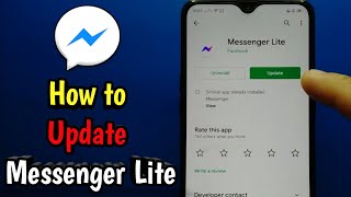 Cara Memperbarui Messenger Lite screenshot 3