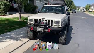 Jeep Cherokee XJ Radiator Flush & IMPORTANT INFO!