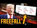 Markets PLUNGE after Trump loses it