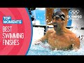 Top 10 swimming finishes ever  top moments