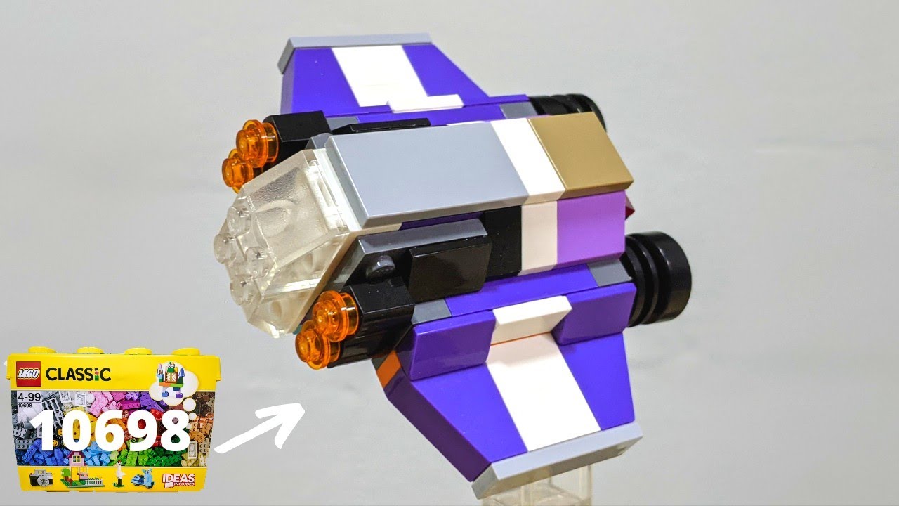 LEGO 10698 Ideas: Starfighter (Space1) - YouTube