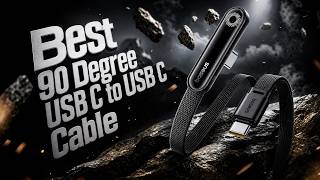 Best 90 Degree USB-C to USB-C Cable 100W