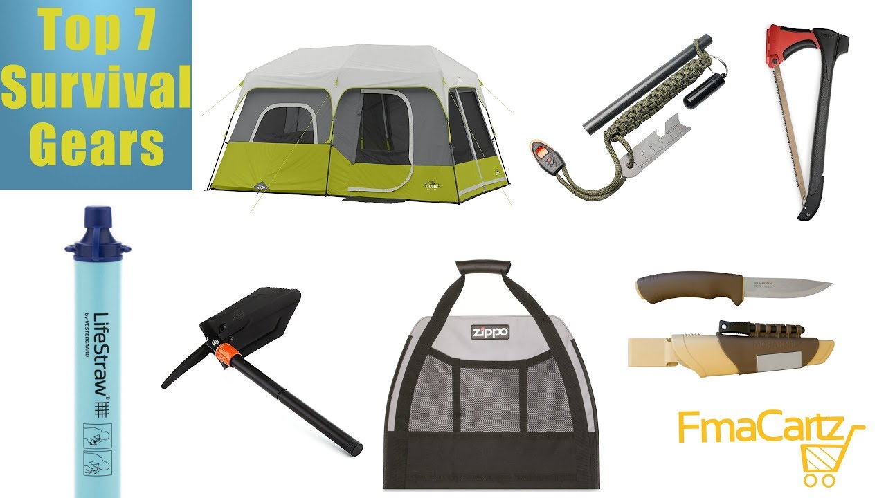 Top 7 Outdoor Survival Gear you Must Have Specially in emergency YouTube