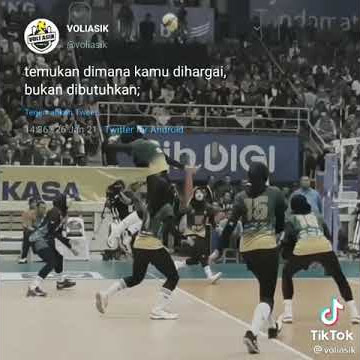 Story wa volleyball keren