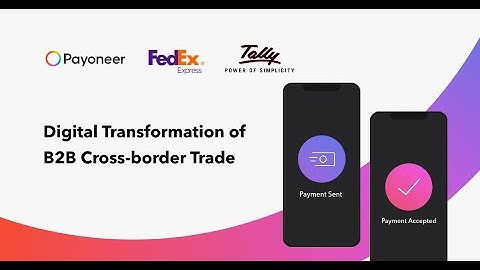 Digital Transformation of B2B Cross-border Trades