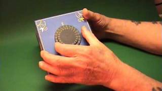 WheelieBin.wmv A puzzle box with only two wheels on the lid. Find the two numbers that will open the box. Only 576 combinations.....