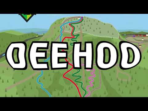 Deehoo is the park's 510-metre intermediate trail, presented by the municipality as its most straightforward line. Its listed features include berms, wooden elements and jumps, giving visitors a sense of how this route differs from the rockier Enska. The official clip is useful for comparing the course before choosing a ride, especially for someone planning a first visit. Read it alongside the current Pärnä Bike Park instructions: route conditions can change, the site is partly within a nature reserve, and riders should stay on marked tracks and use suitable protective gear.