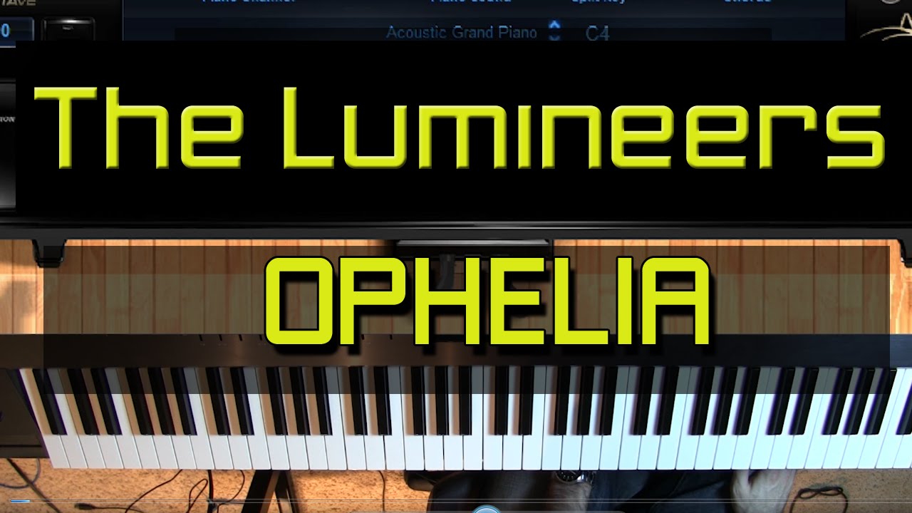 Piano Tutorial - How to Play Ophelia by The Lumineers (Sheet Music