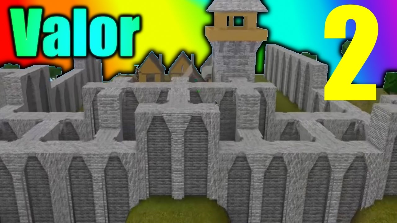 The Ultimate Fortress Defense Valor Collab Ep 2 Roblox Youtube - valor roblox