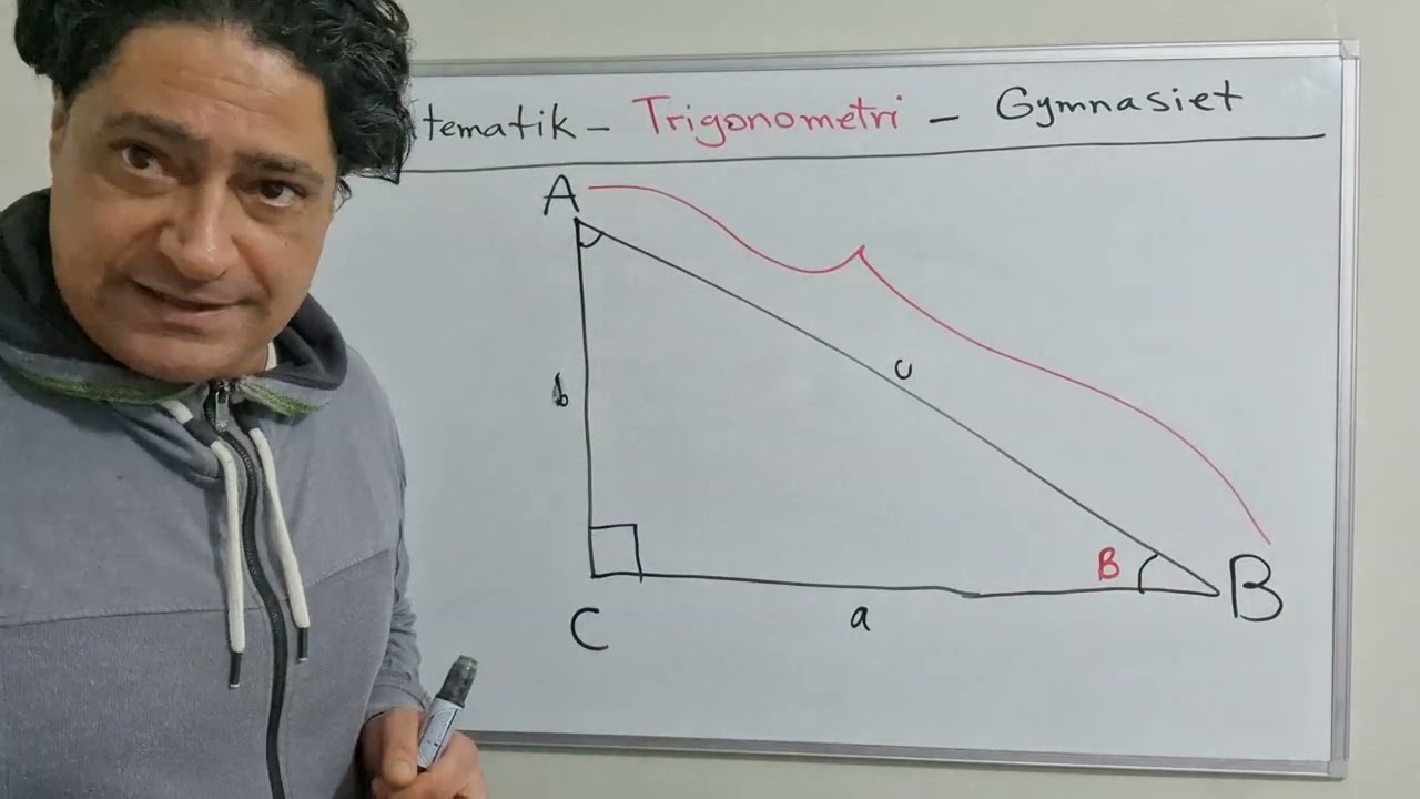 Matematik- Geometri- Gymnasiet- Trigonometri - Lektion 1