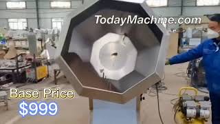 Dry Powder Granule Agitator Blender Mixing Machine Lab V Type Food Powder Mixer