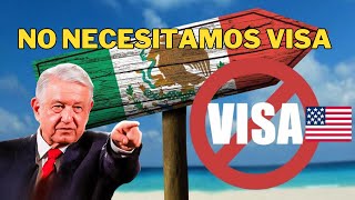 Ahora Mexicano puedes viajar sin Visa.