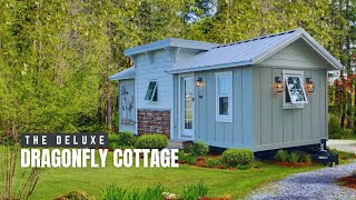 Tiny Home Tour ✨ | The Deluxe Dragonfly Cottage | Completely Handcrafted! Tiny house luxury Bosch