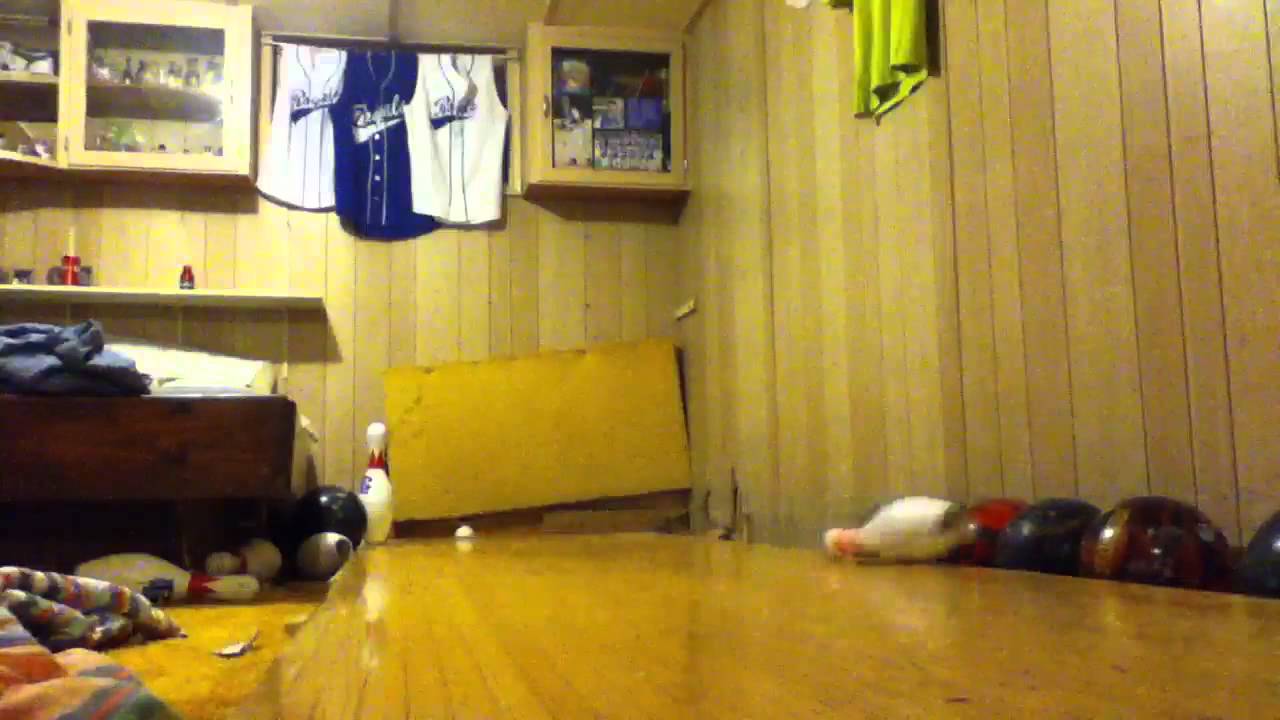 Broken bowling pin YouTube