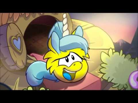 Club Penguin Awesome to be Rare by Glitterpants - Music Video + Lyrics (Puffle Wild)