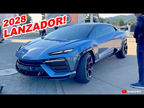 Lamborghini Lanzador Driving On the Street! Interior, Exterior & Sound Unveiling First Look