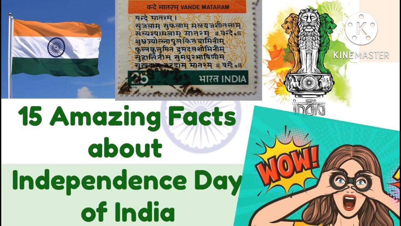 15 Interesting Facts about Independence day of India 😱🇮🇳| Amazing Facts that You Should Know🙏🏻