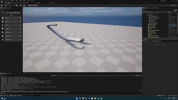 Unreal Engine 5 Generate Physics Snake