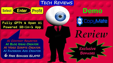 CopyMate Review, Bonuses, Demo: 50-In-1 App Creates Content in 33 Languages Using A Keyword