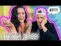 TWO LIES AND A TRUTH! (Never Before Told Embarrassing Stories)