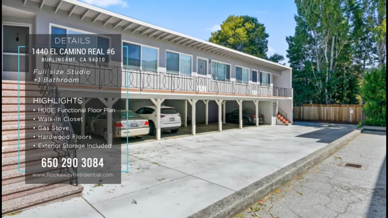 FOR RENT 1440 EL CAMINO REAL 6, BURLINGAME, CA 94010 YouTube