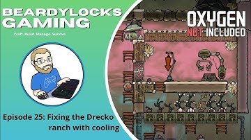 Second cooling loop to fix the Drecko farm! Oxygen Not Included Episode 25