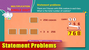 G4 - Module 5 - Exercise 4 - Statement problems | Appu Series | Grade 4 Math Learning