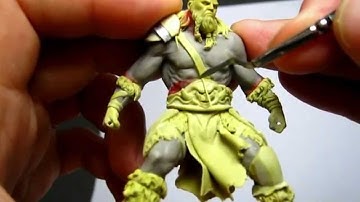 Ho To Sculpt Details With Milliput