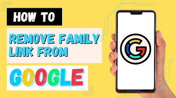 How To Remove Family Link From Google Account | Delete Family Group Link Google