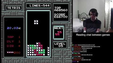 NES Tetris - First Ever 29 Start Rollover (Former WR)